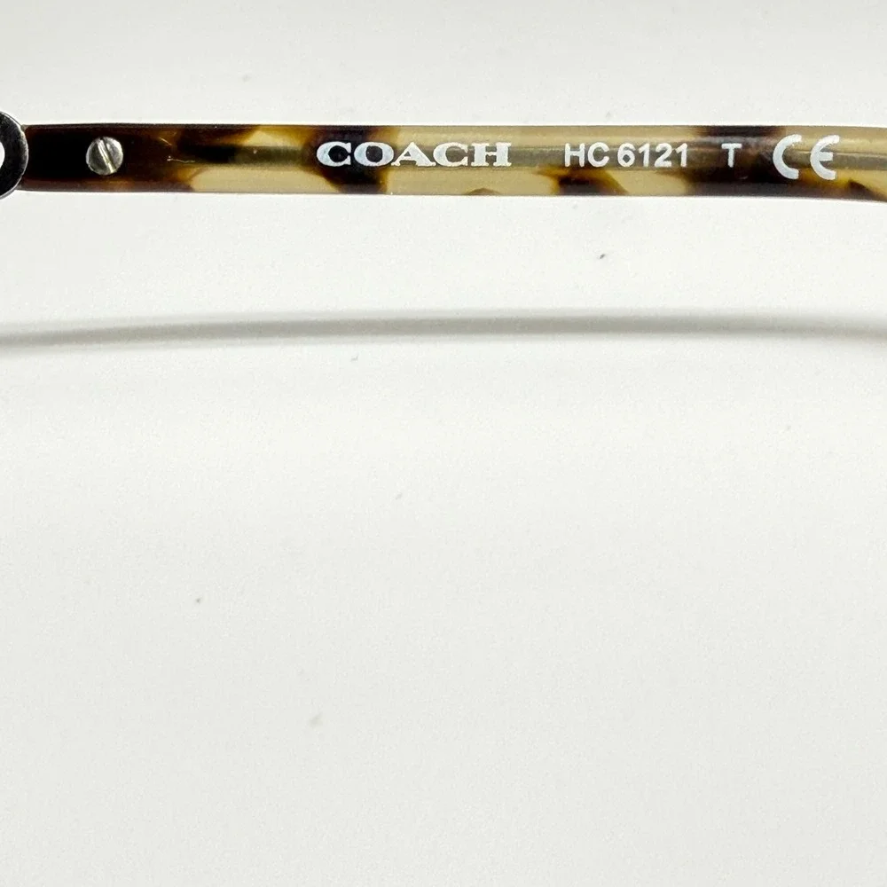 Coach HC 6121 T Grey Green Tortoise Eyeglass Frames 53-17-140 5518